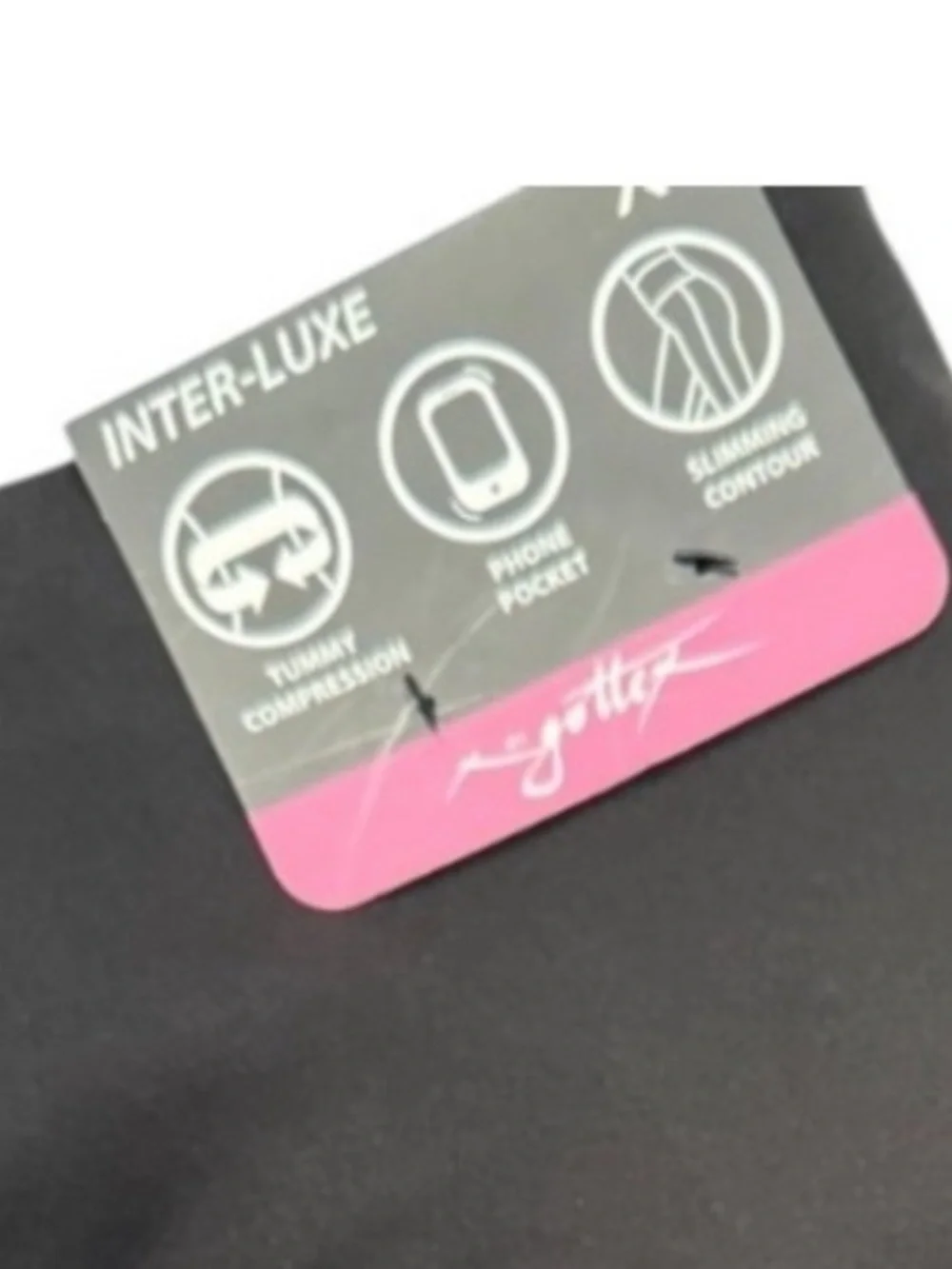 GOTTEX Stretchy Soft Slimming Tummy Compression Leggings With Pockets NWT XS